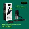 Shure MV7i USB-C Умный микрофон Черный