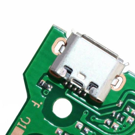 Плата порта зарядки Легкая Точная 12-контактный шлейф Разъем порта USB для зарядки Плата для Sony для PS4 JDS-030/JDS-040/JDS-055