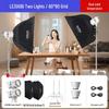 Godox LE300Bi 300 Вт двухцветный светодиодный видеосвет Двойной комплект