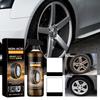 Homonth Car Tire Cleaner Set Wheel Refurbishment Cleaning Polishing Maintenance Multi-function Cleaning Agent 120ML