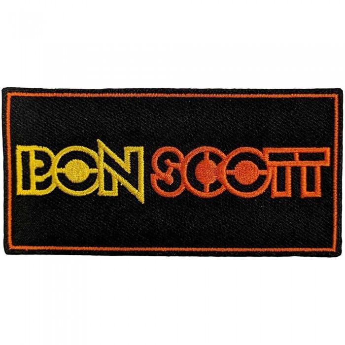 Bon Scott Woven Logo Iron On Patch
