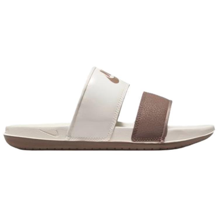 Nike Шлепанцы Offcourt Duo Slide Мягкие и удобные Нескользящие Устойчивые к истиранию Шлепанцы Женские Белые DC0496-005
