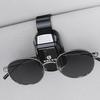 1Pcs Car Sun Visor Glasses Clip Sunglasses Storage Bracket For Volvo EX90 EM90 C40 S40 S80 C70 CX70 XC60 V60 V40 XC90 S60 C30 T6