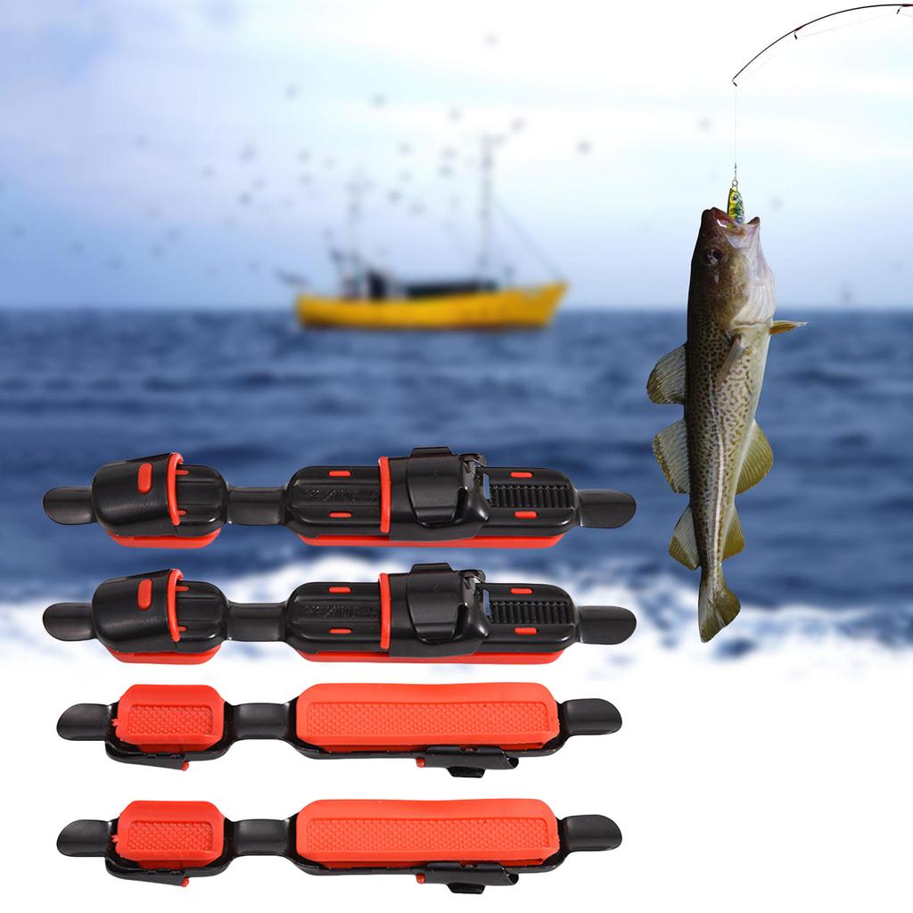 4 шт. регулируемое сиденье для рыболовной катушки, пластина с защелкой, зажим для удочки, установленное колесо, катушка, резиновая подушка, инструмент, простота использования