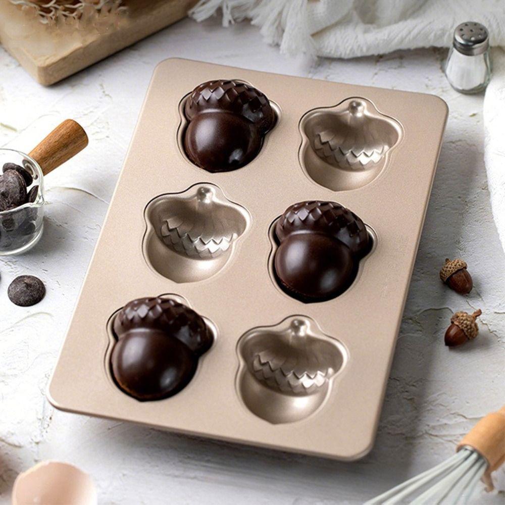 Creative DIY Cake Mold 6-Cavity Baking Cake Molds New French Pastry Baking Mold Pastry Making