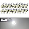 10-40 PCS CANBUS No Error T10 W5W LED Bulb For Car Interior Dome Door Map Trunk License Plate Lights 12V 26SMD 400LM 6500k White