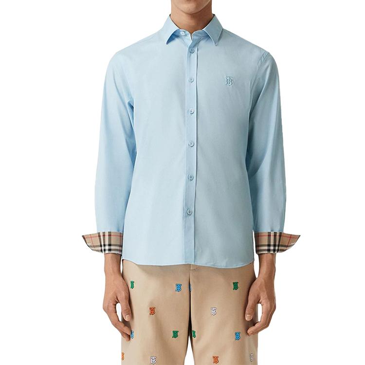 Burberry Shirt Men's Light Blue 80323071