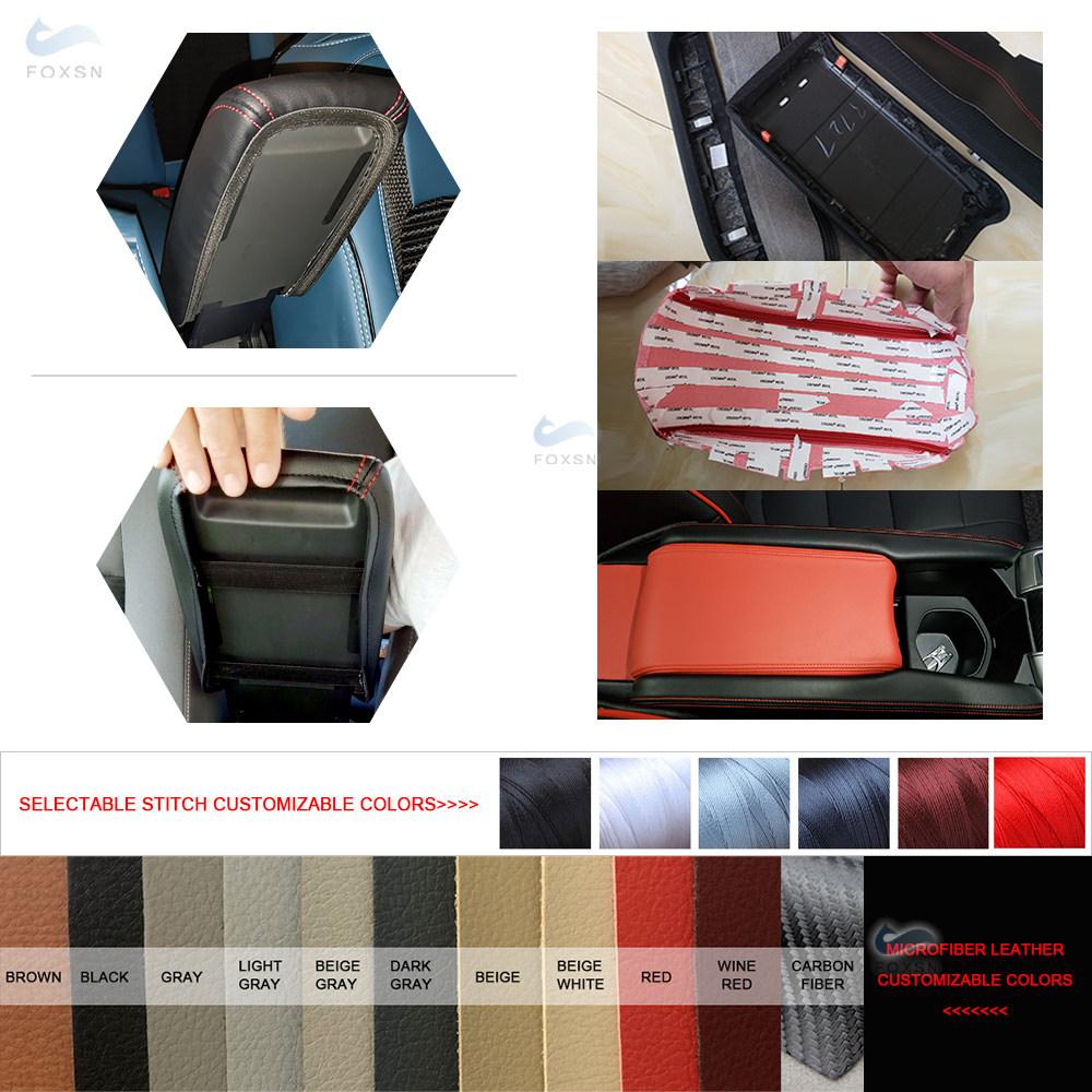 Мягкий кожаный чехол на центральный подлокотник для Peugeot 308 2012 2013 2014 2015 2016, крышка центральной консоли автомобиля, крышка подлокотника, наклейка, наклейка