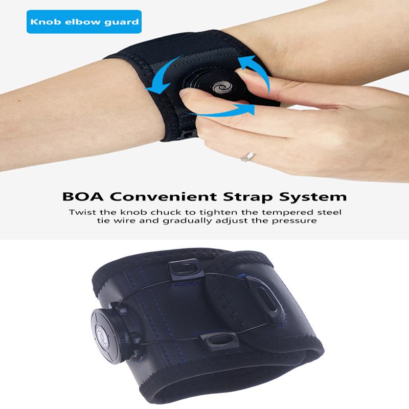 1Pcs Nylon Tennis Elbow Brace Strap For Tendonitis Relief Golfers Elbow Support Arm Forearm Brace Band