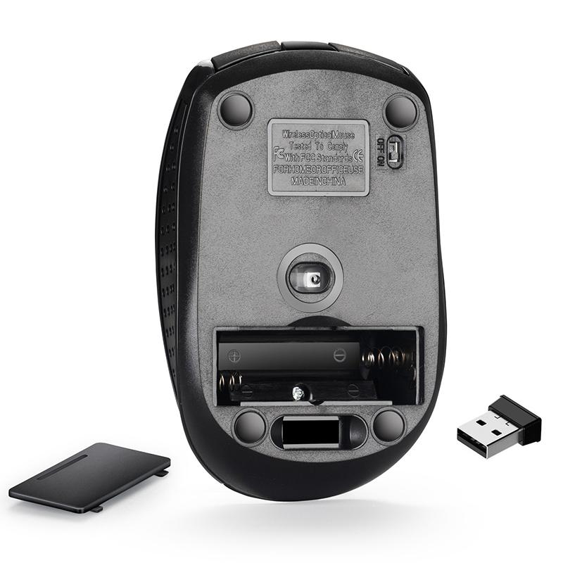 2.4G USB Красная Оптическая Беспроводная Мышь 6D Для Компьютера Ноутбука Игровые Мыши Эргономичная Беспроводная Мышь