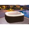 Inflatable Hot Tub - AC01-LED - 157 X 67 Cm - 4 Places - Square (Comes with Filter, Padlock, Groundsheet and Blanket)