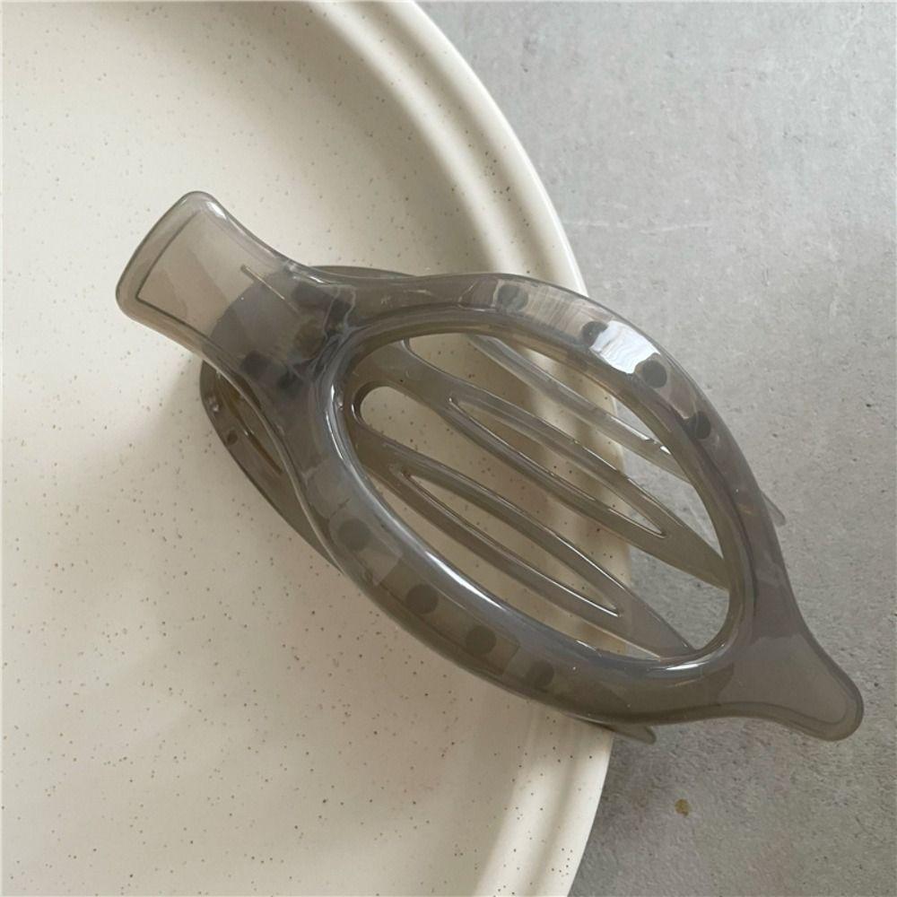 Летняя большая акриловая заколка-заколка для волос, прозрачные плоские заколки-крабы, новые заколки для волос с клювом утки