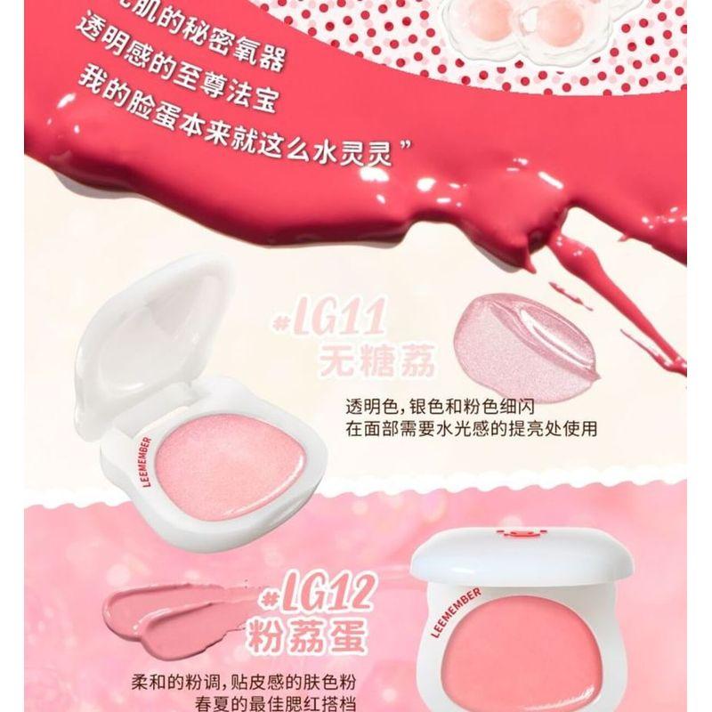 LEEMEMBER - Серия «Личи» Увлажняющие румяна - 4 цвета