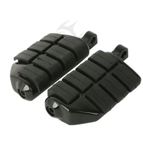 Motorcycle 10mm Mount Foot Rest Pegs For Harley Softail Dyna Glide Fat Boy Road King Sportster XL 883 1200