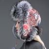 Winter Women Warm Fur Hats Balls Ear Protection Outdoor Cold Hat