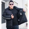 Autumn and Winter Bread Jackets,Down Jackets,Men's Plus Size,Medium To Long Loose Cotton Jackets,Outerwear,Fashionable Men's Sportswear,Cotton Jackets