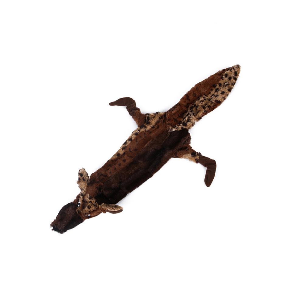 5 Pack Plush Dog Toys Skunk Raccoon Wolf Squeaky Dog Toys for Teething Soft Durable Interactive Dog Chew Toys for Puppies