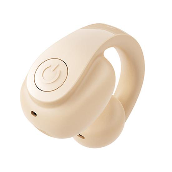 1 шт. Bluetooth-совместимые беспроводные наушники IPX5 Водонепроницаемые стереозвуковые шумоподавляющие спортивные наушники-клипсы для ушей