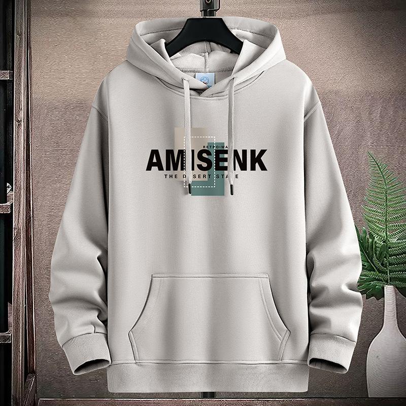 Мужская толстовка с капюшоном, спортивная рубашка, пуловеры больших размеров для мальчиков M-5XL