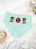 Women's Sweet Panties Custom Portrait Printed Patterns Comfortable  Breathable Stretch Panties Low Waist Panties