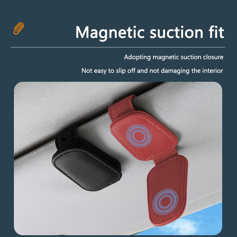 Car Interior Glasses Clip Sunshade Storage Brace Auto Accessories For Porsche Cayenne Panamera Macan 911 718 918 Taycan Boxster