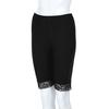 Womens Plus Size Mid Waist Lace Hot Shorts Elastic Sports Pants Trousers Trunks