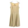 FOXEY Made In Japan No Sleeve Balloon One Piece 38 Beige Back Zip Women Used