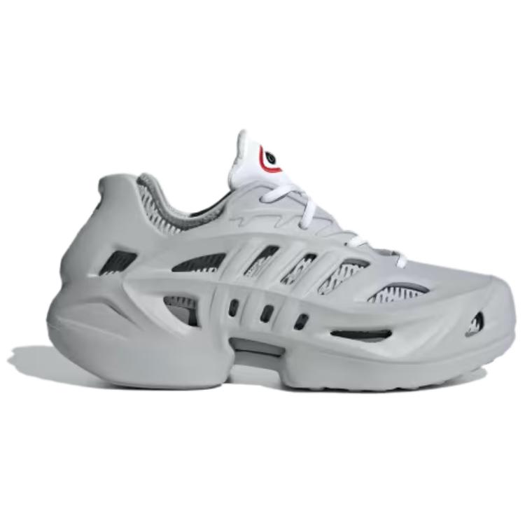 Adidas AdiFOM Climacool Серые Серебристые Мужские Кроссовки Металлик Серо-Два Красных IF3935