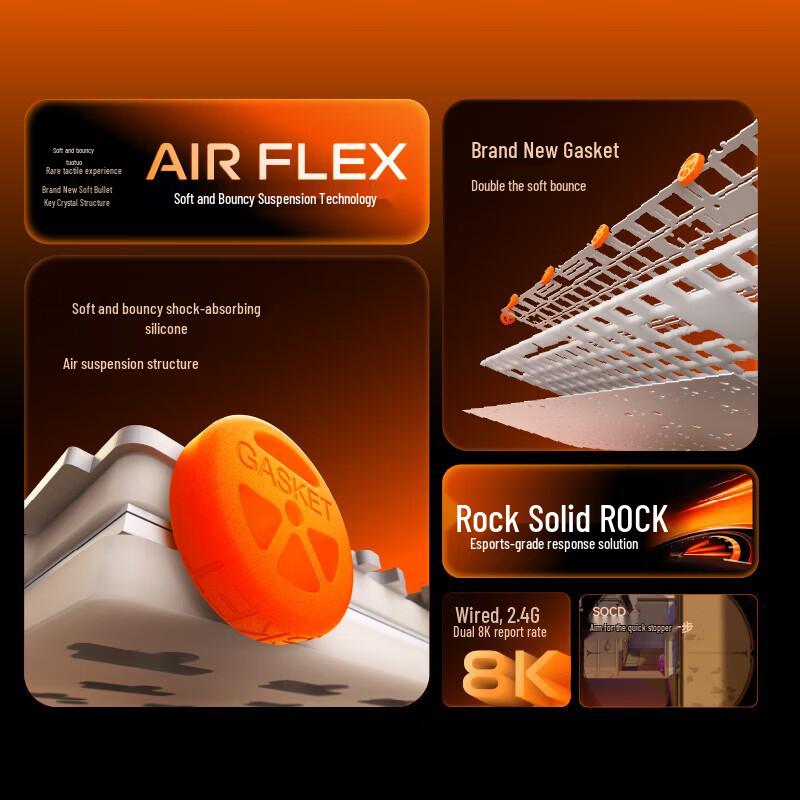 Трехрежимная механическая клавиатура Dareu FLEX87