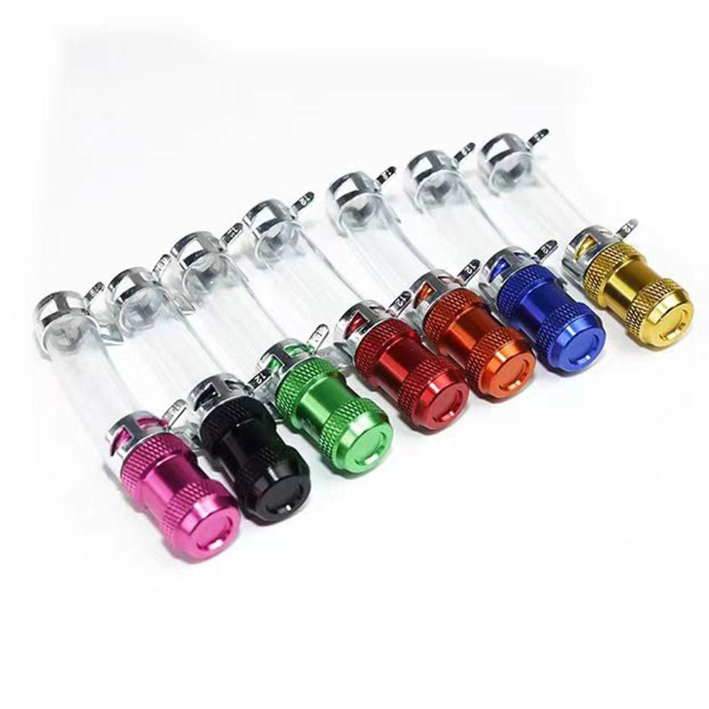 End Cap Motorcycle Air Filter Drain Pipe Transparent Airbox Drain Plug Vehicle Accessories