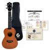For Concert Ukulele First Ukulele Bag and Textbook Gazlele Concert Ukulele Stringed Instrument Body Case Ukulele Supervised by [Perfect Beginners]