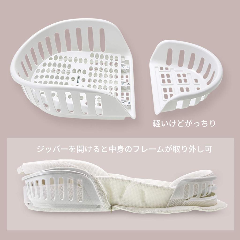 Bebamour Simple Portable Height машинная стирка [Baby Amour] Детская кроватка, складная, кровать-в-кровати, совместный сон, кровать, новорожденный, детская кроватка, дышащая, регулируемая,