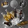 Metal Galvanized Tub 15L Drink Bucket High Quality Ice Bucket  Parties