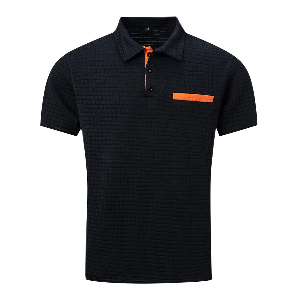 Мужская рубашка Суперлегкая повседневная мужская одежда с коротким рукавом