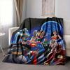 1pc Superhero, Justice League Blanket Polyester Fiber, All Season Comfort for Sofa, Bed, Office, Car, Camping Ideal Home Decor & Gift, Office Comfort