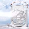 Hand Fan Mist Cooler Light Wedding Appliances Portable Home. Electric LED Air Night 3-in-1 USB Fun Cooling Water Humidifier