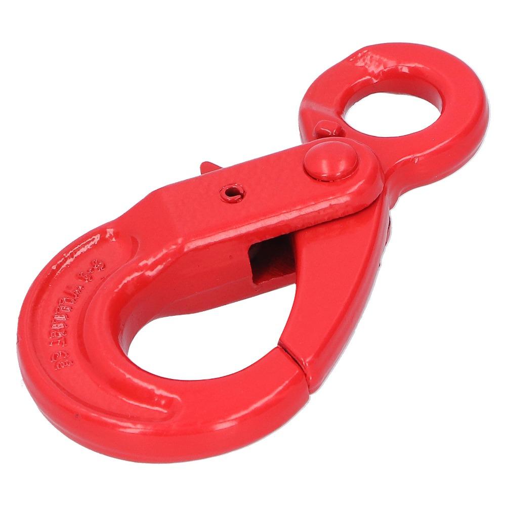 Eye-Type Self-Locking Lifting Hook With Latch Clevis Hook Safety Lock Slip Hook Transportation