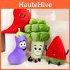 Vegetable Peppers Broccoli Eggplant Watermelon Plush Toy Stuffed Doll Gift Kids