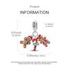 Winter 925 Sterling Silver Original Christmas Charms Bead Pendant Fit Original Bracelet Necklace For Women DIY Jelwelry Gift