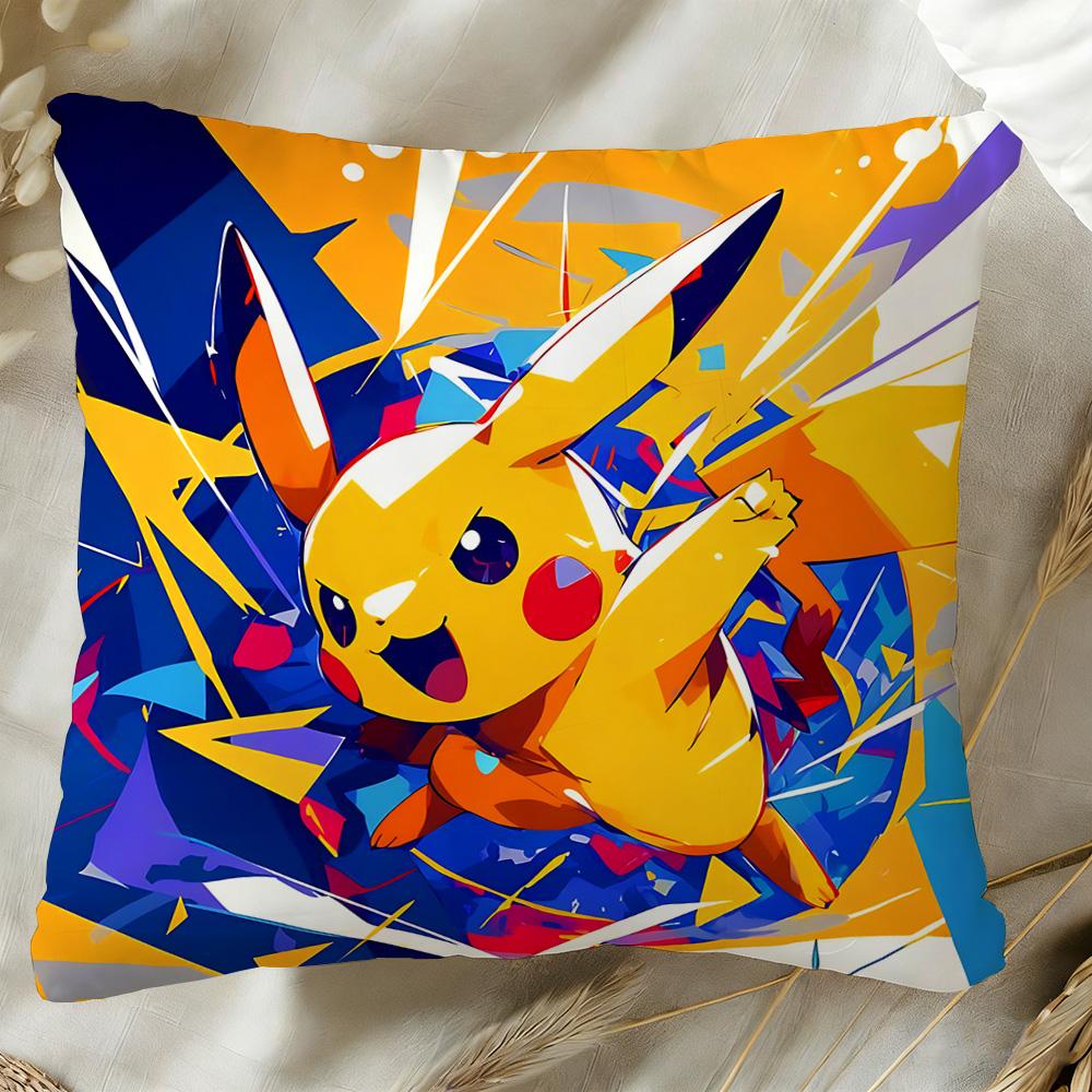 P-Pika Q-Chu Наволочки Декоративные Подушки для Дивана Чехлы Домашний Декор Декор Интерьера Предметы для Украшения Комнаты Подушка