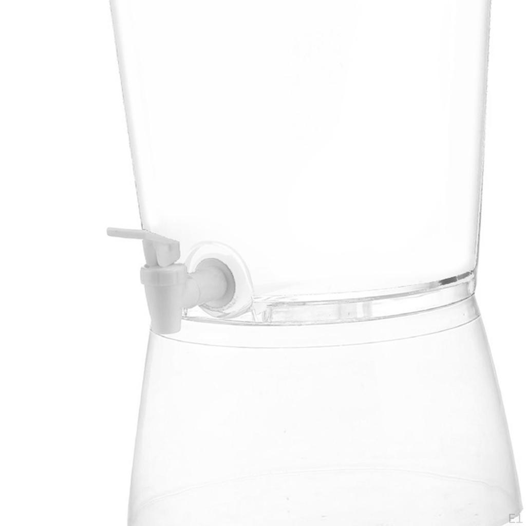 Контейнер для диспенсера для напитков, 9 л, «шведский стол» с крышкой, герметичная подставка для бутылок, прозрачный горшок для хранения