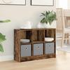 Sideboard with Drawers Reclaimed Wood Look 73.5 x 22.5 x 53.5 cm