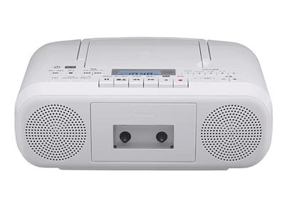 Toshiba TY-CDS8(W) CD-радио-кассетный магнитофон (белый)