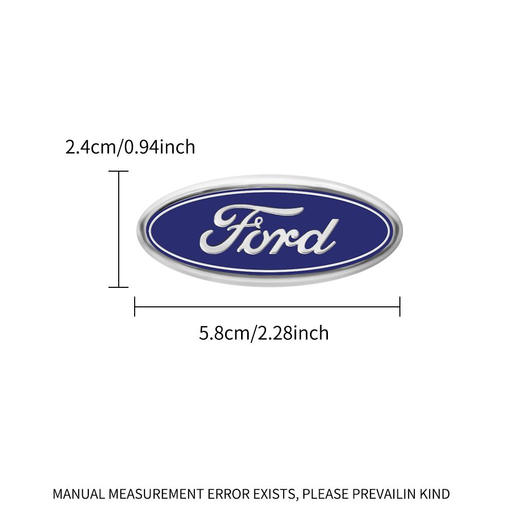 Декоративное кольцо с логотипом на руль автомобиля, накладка, наклейки для Ford Fiesta Mondeo Fusion Explorer Escape Shelby Edge RS MK6