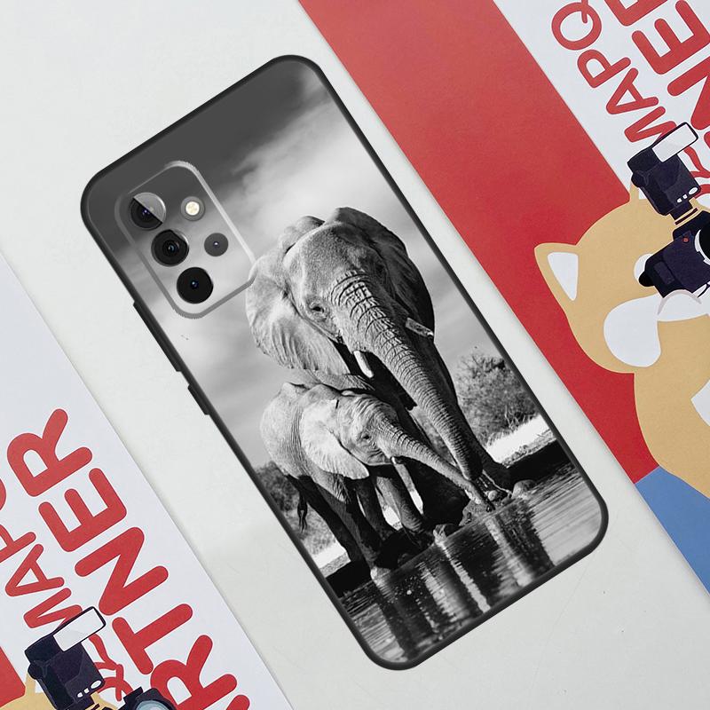 Чехол для телефона Elephant Baby Nature для Samsung Galaxy A53 A33 A23 A13 A52 A32 A22 A12 A51 A71 A14 A24 A34 A54 A21S