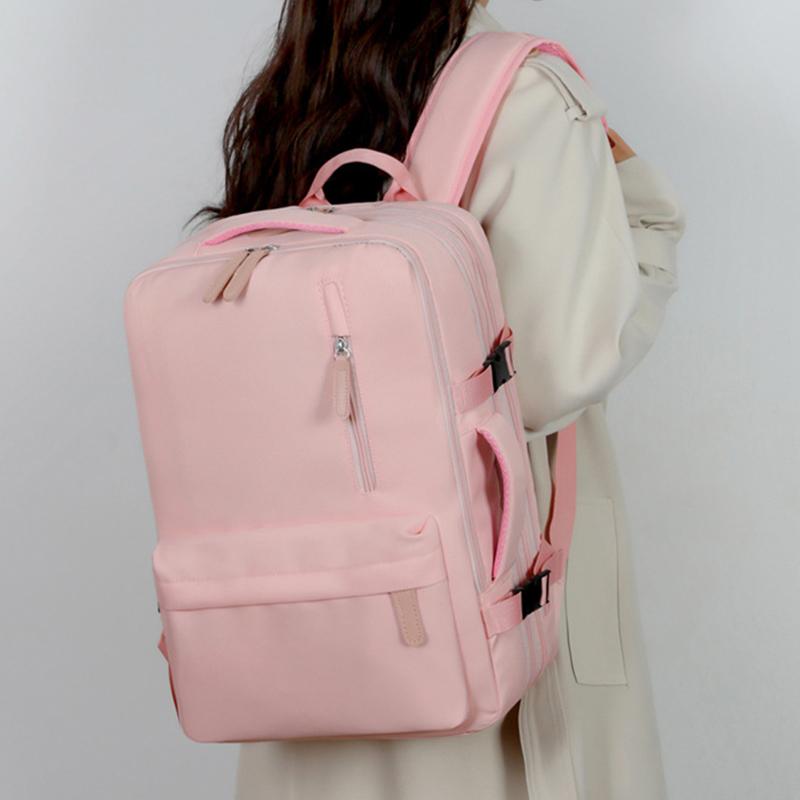 2025 Новый водонепроницаемый дорожный рюкзак большой вместимости многофункциональный USB компьютерная деловая сумка Macaron рюкзак легкий расширяемый школьный ранец