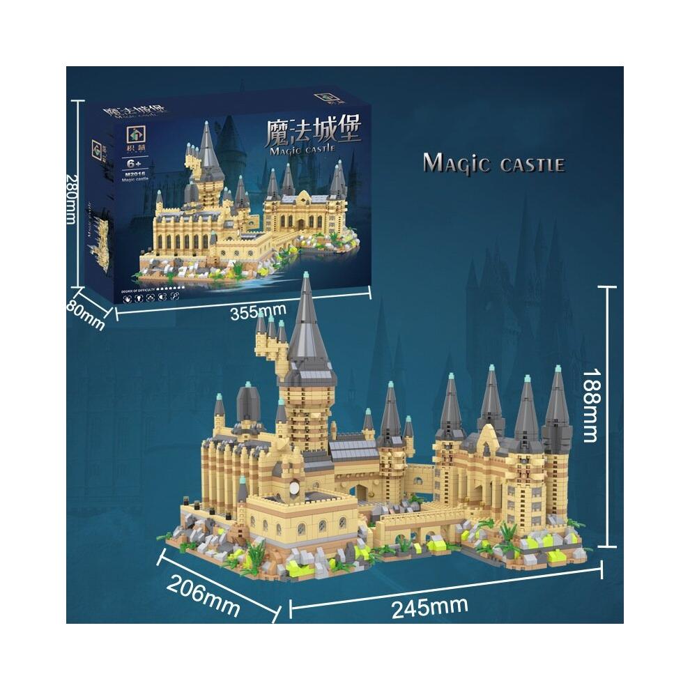 Замок Хогвартс Микрочастицы Большой Сложная Сборка LEGO