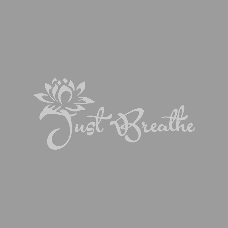 Просто дыши"Креативные и забавные наклейки "Благословение лотоса" для поклонников и любителей мультфильмов, высокое качество для автомобилей, грузовиков, мотоциклов и ноутбуков