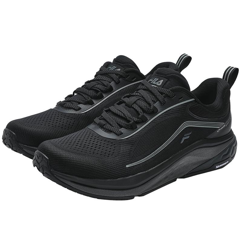 Fila SPD PANTHER 2 Удобная и дышащая ткань Дышащие Низкие Беговые кроссовки Мужские Черный A12M421103FBK