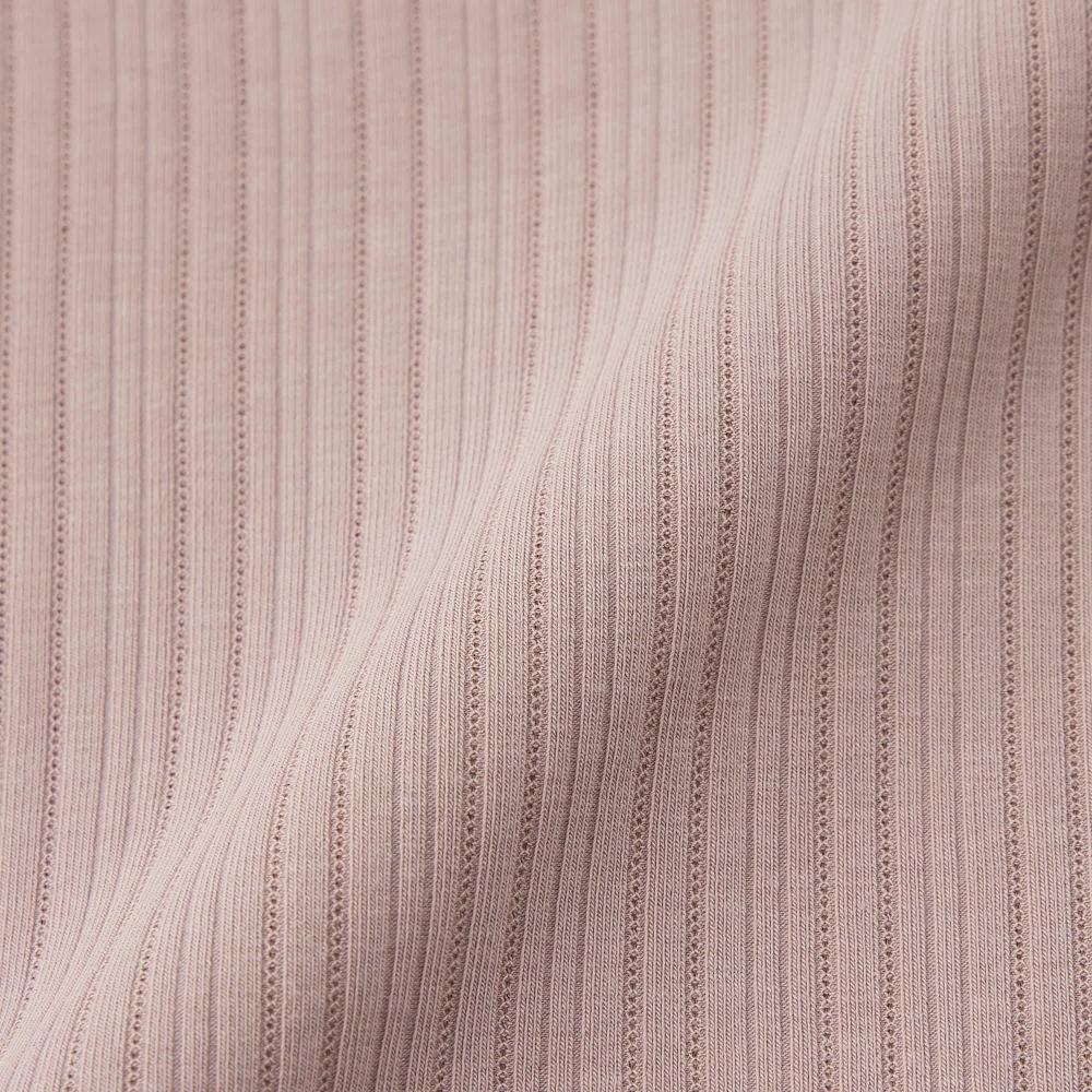 GU by Uniqlo Укороченная футболка из хлопковой смеси с широким вырезом и длинным рукавом, сухая 